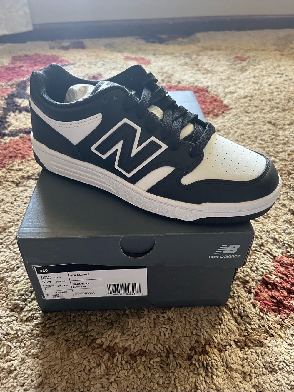 New Balance 480 sneakers 5.5 men’s 7 women’s